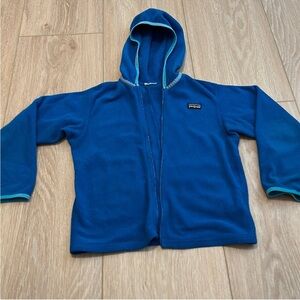 Blue Patagonia Fleece Jacket